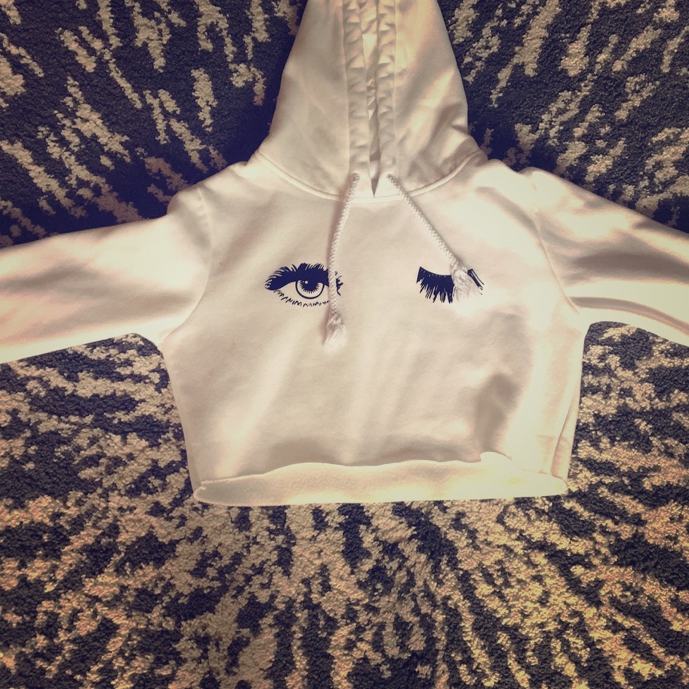 Hoodie with eyes